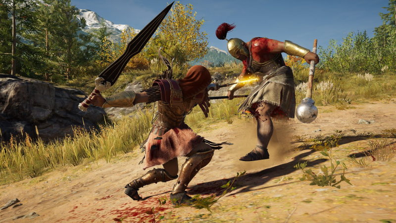 Illustration for article titled Assassin's Creed Odyssey's First Epic Mercenary Isn't Very EpicÂ